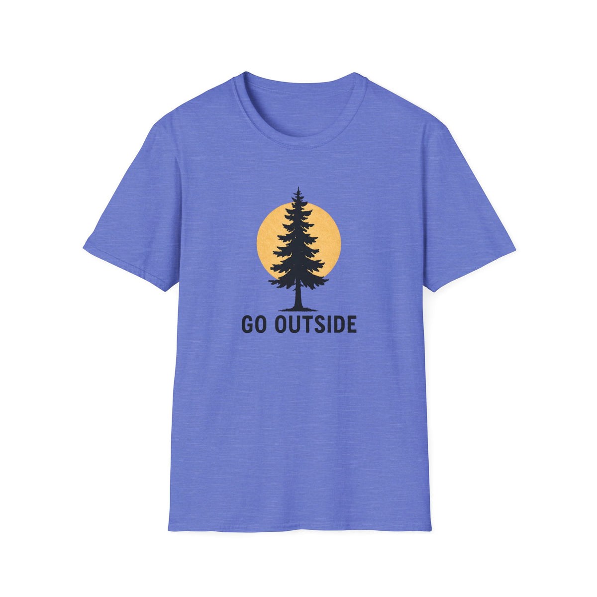 Pine Tree Silhouette Sunset T-Shirt