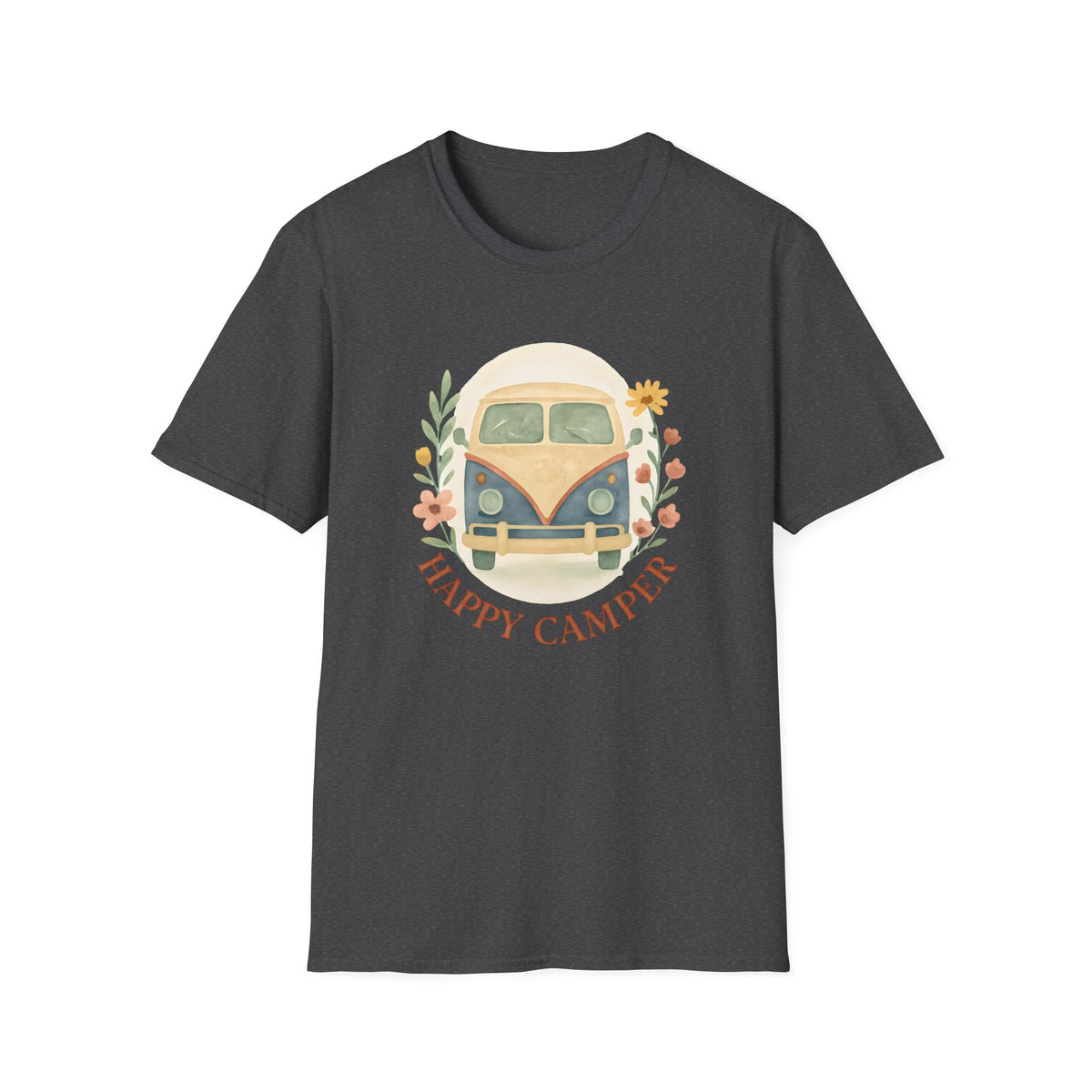 Floral Camper Van T-Shirt