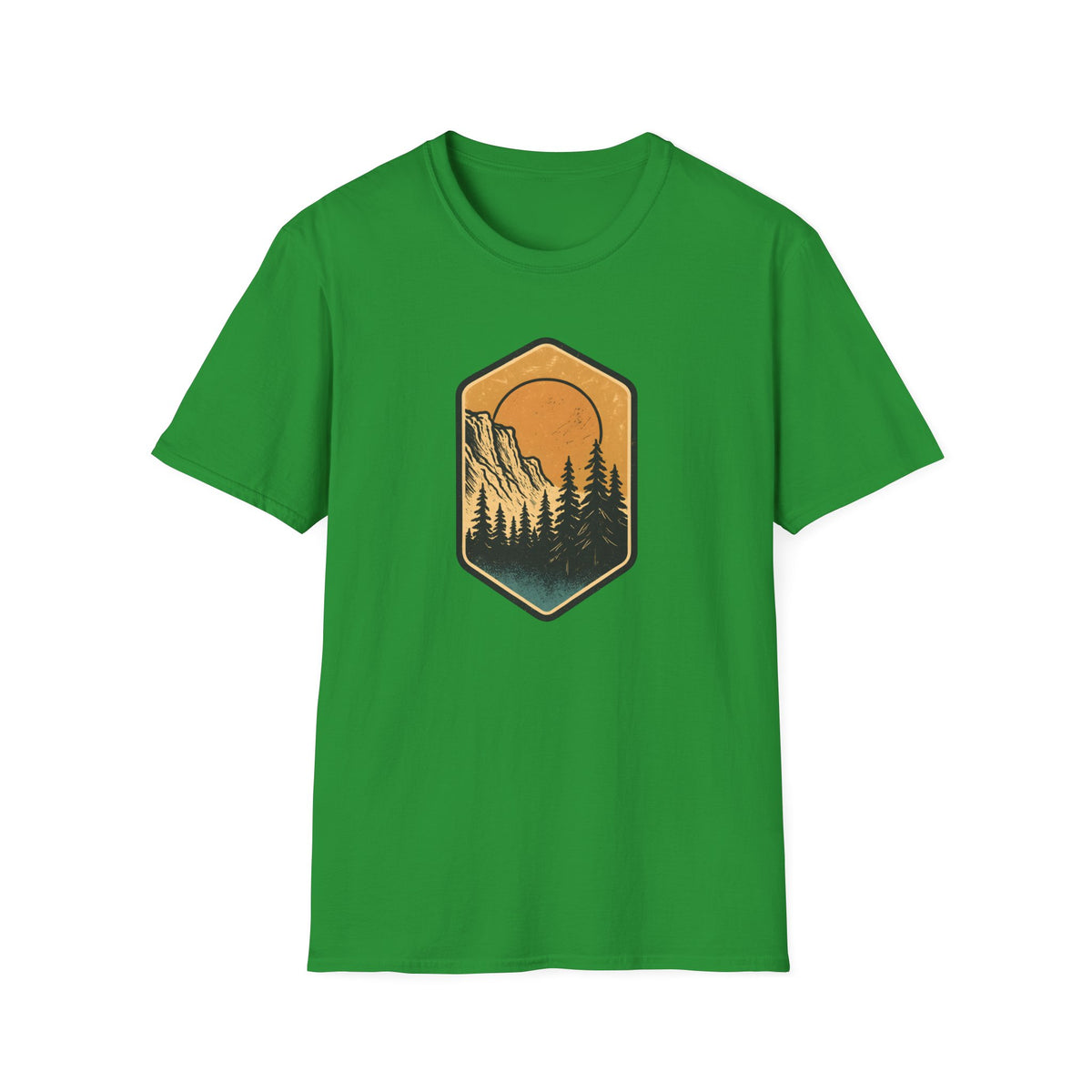 Sunset Mountain Forest T-Shirt