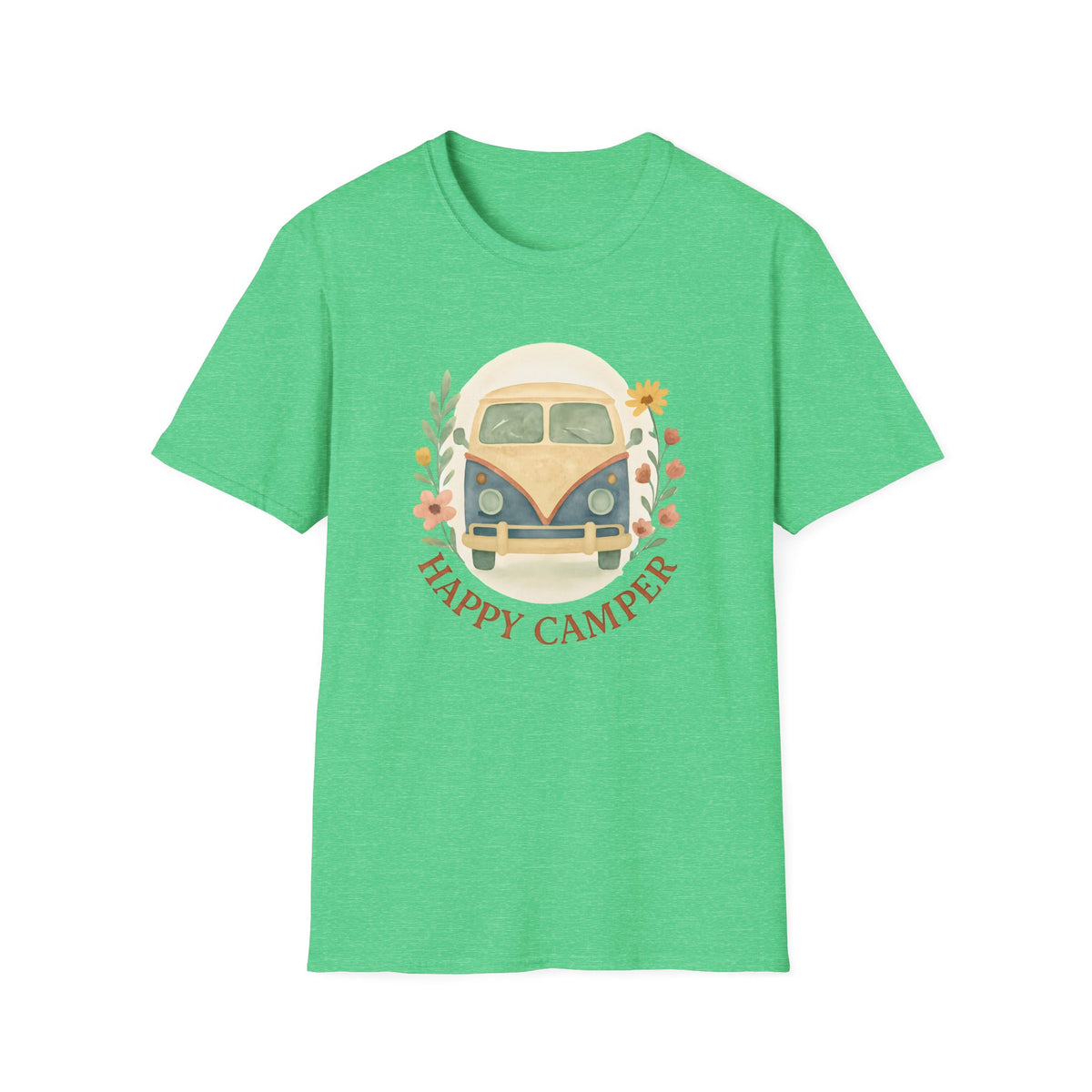 Floral Camper Van T-Shirt